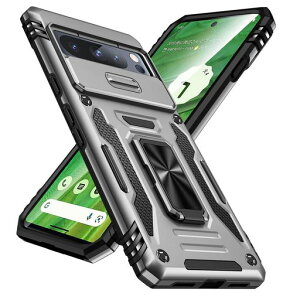 PNEWQNE �Ή�Google Pixel 8 Pro �p�̃P�[�X �����O�t�� �Ռ��z�� �ϏՌ� �X���C�h���J���������Y�ی�