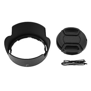 AF-S DX 18-55mm f / 3.5-5.6G VR II D3200 D3300 D5200D5300�����Y�p�̃����Y�L���b�v�t��HB-69�����Y�t�[�h�̌���