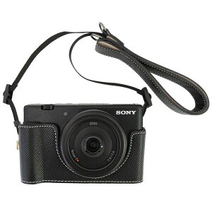 VOVMOEYA Sony ZV-1F/ZV-1M2 �J�����P�[�X�A���X�g���b�v�t��(�����\)�APU���U�[�� ZV-1M2/ZV-1F �J�����n�[�t�P�[�X�A�y�ʂŎ����^�тɕ֗�
