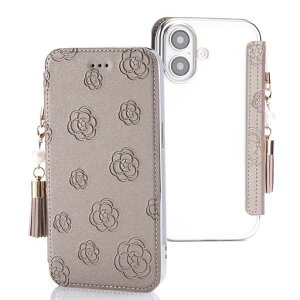 iPhone 16 Plus �P�[�X �蒠�^ �N���A �����w�� �}�O�l�b�g�Ȃ� 6.7�C���` �I���W�i���f�U�C�� �X�}�z�J�o�[ ���z�^ �^��^�b�Z���t�� ���b�L���H �����^�̉ԕ� �A�C�t�H��16�v���X �蒠�^�g�сc