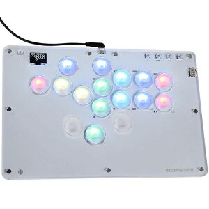 Haute42 T16 PRO ���o�[���X�R���g���[���[ ���o�[���X�A�P�R�� �z���C�g �i�Q�� PC Switch1/2 PS4�Ή� JZW-Shop