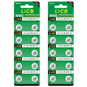 LiCB 20�� SR621SW �{�^���d�r ���v�p�ySR621SW�A363 �ALR621�AAG1�A364�A164�����i�z