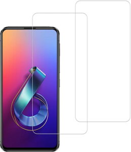 �y2���Z�b�g�zKPNS ���{�f�ސ� �����K���X ASUS Zenfone 6 ZS630KL �p �K���X�t�B���� �����K���X �J�o�[ �ی�t�B����
