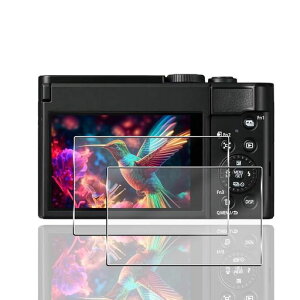 �y2���Z�b�g�z�p Panasonic LUMIX TZ99 �ی�t�B���� �K���X�t�B���� �p LUMIX TZ99 �t�B���� ���{���Ɏq�f�� 9H���x