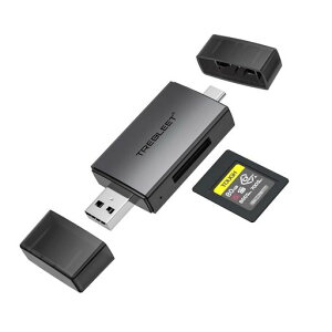 CFexpress Type-A �J�[�h���[�_�[ A�[�C�v Type-C OTG�Ή� 1��2�� USB3.2 10Gbs ��e�ʃJ�[�h�ɑΉ� Android �X�}�z �^�u���b�g�AMacBook�AWindows PC�ɓK�p ILCE-1 ILCE-7M3