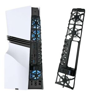 �yPS5 Pro/PS5 Slim�Ή��z�V�^ PS5 Pro/PS5 Slim�p ��p�t�@�� PS5 Slim�p ��p PS5�X�����p ��p�t�@�� �������x���o ���������\ RGB���C�g USB 3.0 �ᑛ�� �M�΍� �}����p ���M���P PS5