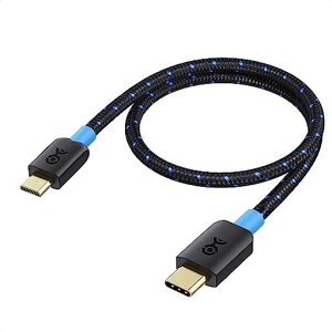 Cable Matters �ґg �}�C�N��USB �^�C�vC �ϊ��P�[�u�� 30cm �� Micro USB Type-C �P�[�u��