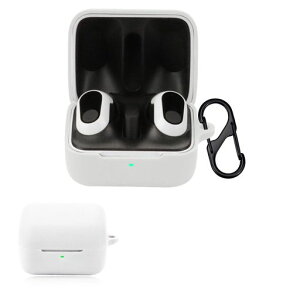 For INZONE Buds: WF-G700N �P�[�X �V���R�� ��p ���[�J�o�[ �S�ʕی� �[�d�֗� �J���r�i �����h�~ ����~�� AUDASO �y�� �L�Y�h�~ �X���� ���^ ���s �ϏՌ� �h�o �ی�P�[�X-�z���C�g