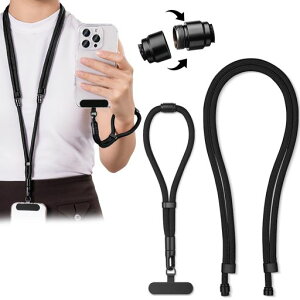 [Lamiishop] �X�}�z�X�g���b�v �y3in1 ���&��|��&���|���z �g�уX�g���b�v �X�g���b�v�z���_�[�t�� 360°��]�� �l�b�N�X�g���b�v �n���h�X�g���b�v ��|���X�g���b�v 7mm�����i�C�������[�v �c