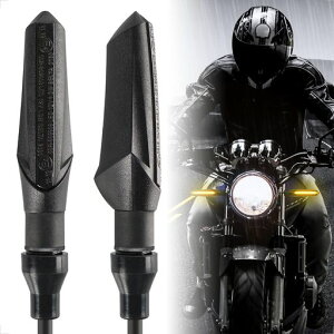 Evermotor �����LED �E�C���J�[ �o�C�N �X�|�[�e�B�[�f�U�C�� M8�l�W�t E�}�[�N�F�� �Ԍ��Ή� 12V�Ή� �ėp 2�Z�b�g