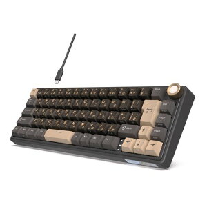 RK ROYAL KLUDGE R65 �Q�[�~���O�L�[�{�[�h �L�� ���{��z�� ���J�j�J���L�[�{�[�h 60%�R���p�N�g�L�[�{�[�h 70�L�[ �e���L�[���X �z�b�g�X���b�v�\ �{�����[���m�u���� �N���[���X�C�b�`