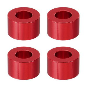 PATIKIL M8�A���~�j�E���X�y�[�T�[ 4�Z�b�g ���^���X�y�[�T�[�A���~�j�E��8.2mm ID x 16mm OD x 10mm L �A���~�j�E���X�y�[�T�[�X�N�����[�X�^���h�I�t���E���h 1/3�C���`�܂���M8�X�N�����[�{���c