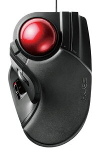 �G���R�� USB �}�E�X �L�� �g���b�N�{�[�� ��� 8�{�^�� �`���g�@�\ �u���b�N M-HT1URXBK