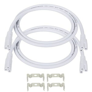 SinLoon T5 T8 LED�����v�ڑ����C���[�V�䃉�C�g�f���C�gLED�����e�[�u���P�[�u�������N�\�ȃR�[�hLED�`���[�u�z���_�[�z���_�[�P�[�u�����t��(2-�p�b�N) (1���[�g��)