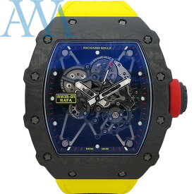 RICHARD MILLE リシャールミル RM35-01 ラファエル・ナダル カーボンTPTR ベルクロストラップ メンズ 腕時計【中古】