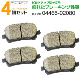 【SALE】 ブレーキパッド　本体×4（左右各2枚セット） MD2217M (04465-02080) トヨタ ノア ヴォクシー AZR60G AZR65G【送料無料】