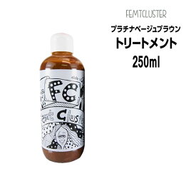 【送料無料】FCカラーキープトリートメント プラチナベージュブラウン250mL　フェムトクラスター