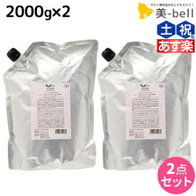 【ポイント3倍以上!24日20時から】デミ ユント トリートメント (3) 2000g 詰め替え ×2個 セット / 【送料無料】 2kg 業務用 美容室 サロン専売品 美容院 ヘアケア demi エイジングケア 保湿 ノンシリコン シリコンフリー アルコールフリー デミ 美容室 おすす