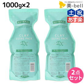 【4/1限定ポイント3倍】モルトベーネ クレイエステ パック EX 1000g 詰め替え ×2個 セット / 【送料無料】 美容院 ヘアケア おすすめ品 moltobene 頭皮ケア 頭皮クレンジング 乾燥 臭い 防止 予防 ヘッドスパ 保湿 ビューティーエクスペリエンス