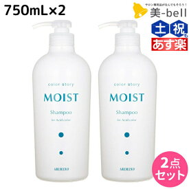 【4/20限定ポイント2倍】アリミノ カラーストーリー モイスト シャンプー 750mL ×2個 セット / 【送料無料】 美容室 サロン専売品 美容院 ヘアケア