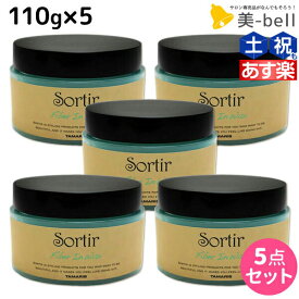 【4/20限定ポイント2倍】タマリス ソルティール ファイバーインワックス 110g ×5個 セット / 【送料無料】 美容室 サロン専売品 スタイリング剤 おすすめ ヘアワックス スタイリング ワックス うるおい感