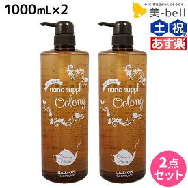 【ポイント3-10倍!!4日20時から】サニープレイス ヘアオペ ナノサプリ クレンジングシャンプー ウーロン 1000mL ×2個 セット / 【送料無料】 美容室 サロン専売品 美容院 ヘアケア サニープレイス