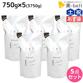 【6/1限定ポイント3倍】フォード CE3 トリートメント 750g 詰め替え ×5個 セット (3750g) / 【送料無料】 ミアンビューティー 弱酸性 MIAN BEAUTY リフィル 美容室 サロン専売品 美容院 ヘアケア