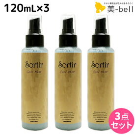 【ポイント3倍以上!24日20時から】タマリス ソルティール カールミスト 120mL ×3個 セット / 【送料無料】 美容室 サロン専売品 スタイリング剤 ヘアミスト おすすめ 巻き髪 ミスト ローション カールキープ