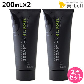 【ポイント3倍以上!24日20時から】ウエラ セバスティアン ジェルフォルテ 200mL ×2個 セット / 【送料無料】 美容室 サロン専売品 美容院 ヘアケア スタイリング剤 ヘアジェル ハード ツヤ 艶出し