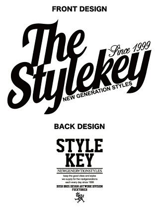 STYLEKEY(スタイルキー)長袖TシャツWINGLOGOL/STEE(SK16FW-LS04)メンズファッション定番ロゴロンTヒップホップダンスB系ストリート系大きいサイズ通販XXXL4LXXXXL5L