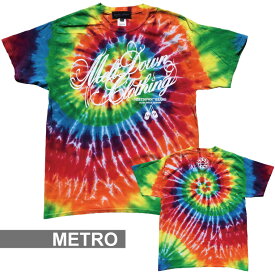 ★最終売り尽くし★【SALE 77%OFF】MELTDOWN(メルトダウン) Tシャツ SCRIPT TIE DYE S/S TEE(MD17FW-SS01) メンズ レディース ファッション ヒップホップ ダンス B系 ストリート系 タイダイ スクリプト ロゴ 染め ムラ染 プリント