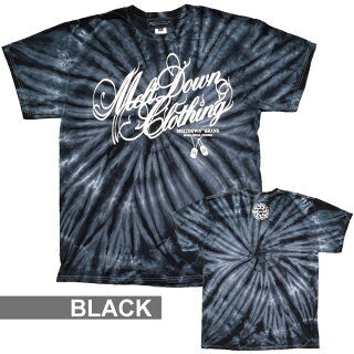 MELTDOWN(メルトダウン)TシャツSCRIPTTIEDYES/STEE(MD17FW-SS01)メンズファッションヒップホップダンスB系ストリート系タイダイスクリプトロゴ