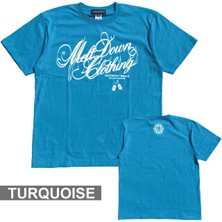 MELTDOWN(メルトダウン)TシャツVITAMINSCRIPTS/STEE(MD18SS-SS03)メンズファッションヒップホップダンスB系ストリート系スクリプトロゴビタミンカラーカラフルラインストーンジルコニア大きいサイズ3XL