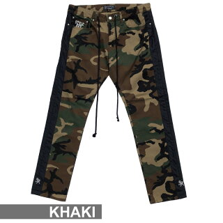 STYLEKEYスタイルキー迷彩スキニーパンツCAMOUFLAGELINESKINNYPANTS(SK19SP-PT02)メンズファッションヒップホップダンサーB系ストリート系ボトムススリムストレッチカモフラージュウッドランドサイドラインラインパンツ大きいサイズ日本製3840