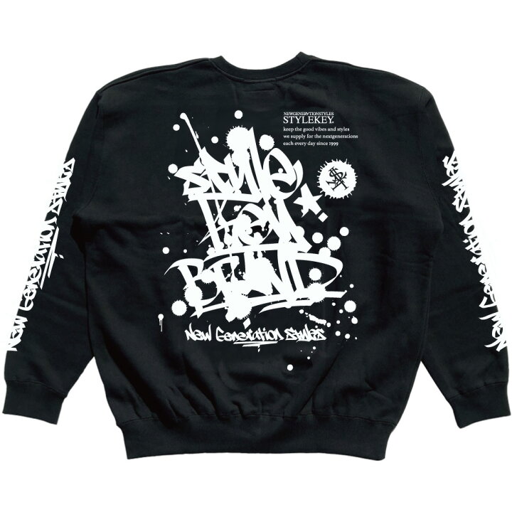 楽天市場】STYLEKEY(スタイルキー) クルースウェット SCRIBBLE CREW 