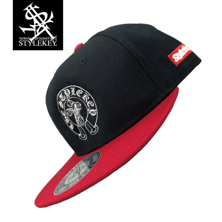 楽天市場 Stylekey スタイルキー スナップバックキャップ Genesis Snapback Cap Sk21su Cp02 ロゴ エンブレム ボックスロゴ メンズファッション ヒップホップ B系 ストリート系ファッション ベースボールキャップ レゲエ ロック バンド バイカー 帽子 ブラック レッド
