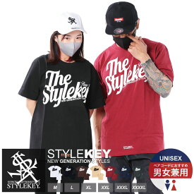 STYLEKEY(スタイルキー) 半袖Tシャツ WING LOGO S/S TEE(SK23SP-SS04) 定番 ロゴ ウイング メンズ レディース ユニセックス ファッション 男女兼用 ストリート系ファッション ヒップホップ ロック バンド B系 大きいサイズ ビッグサイズ 3L 4L 5L