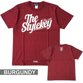 STYLEKEY(スタイルキー) 半袖Tシャツ WING LOGO S/S TEE(SK23SP-SS04) 定番 ロゴ ウイング メンズ レディース ユニセックス ファッション 男女兼用 ストリート系ファッション ヒップホップ ロック バンド B系 大きいサイズ ビッグサイズ 3L 4L 5L