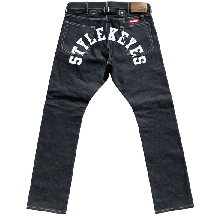 楽天市場】STYLEKEY スタイルキー デニムパンツ ARCH LOGO SLIM DENIM 