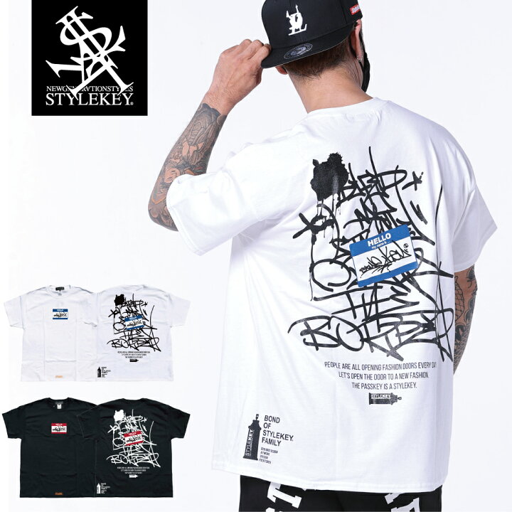 楽天市場】STYLEKEY スタイルキー 半袖Tシャツ WHO ARE YOU S/S TEE 