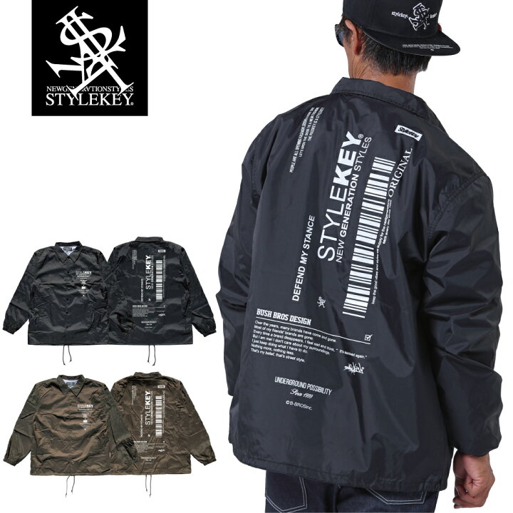 楽天市場】【SALE 50%OFF】STYLEKEY(スタイルキー) コーチジャケット 