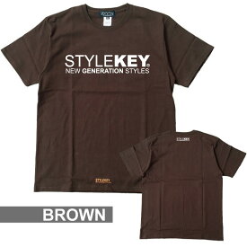 STYLEKEY(スタイルキー) 半袖Tシャツ STATUS LOGO S/S TEE(SK24SP-SS01) 定番ロゴ ステータスロゴ メンズ レディース ユニセックス ファッション 男女兼用 ストリート系 ヒップホップ レゲエ ダンス スケート ロック バンド B系 大きいサイズ ビッグサイズ 3L 4L 5L