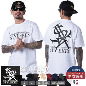 STYLEKEY(スタイルキー) 半袖Tシャツ LEGENDARY LOGO S/S TEE(SK25SP-SS04) 定番ロゴ レジェンダリーロゴ メンズ レディース ユニセックス ファッション 男女兼用 ストリート系 ヒップホップ レゲエ ダンス スケート ロック バンド B系 大きいサイズ ビッグサイズ 3L 4L 5L