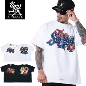 STYLEKEY スタイルキー 半袖Tシャツ ACE S/S TEE(SK25SP-SS10) ロゴ スポーツ ユニフォーム ナンバリング 99 野球 ベースボール バックプリント メンズ レディース ファッション ストリート系 B系 ヒップホップ hiphop レゲエ ロック バンド ワンポイント 大きいサイズ