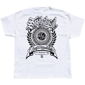 STYLEKEY CLASSIC LABEL スタイルキー クラシック・レーベル 半袖Tシャツ COOLEMB S/S TEE(SK99CL-SS17) エンブレム ロゴ マーク バックプリント メンズ レディース ファッションヒップホップ HIPHOP B系 ストリート系 レゲエ ダンス バンド 半T 大きいサイズ ビッグサイズ