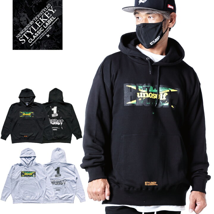 楽天市場 Stylekey Classic Label スタイルキー クラシック レーベル スウェットパーカー Big Up Hood Sweat Sk99cl Swh10 ロゴ フード 裏毛 プルオーバー メンズファッション ストリートファッション ヒップホップ レゲエ ロック バンド 大きいサイズ 3l 4l Xxl Xxxl