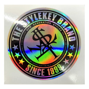 STYLEKEY �X�^�C���L�[ �L���b�v�X�e�b�J�[ HOLOGRAM CAP STICKER(SK99ET-CPSK04) �z���O���� ���C���{�[ �X�g���[�g�n HIPHOP �q�b�v�z�b�v B�n �_���T�[ �X�P�{�[ �싅 �X�q �t���b�g�o�C�U�[ �X�i�b�v�o