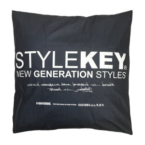 STYLEKEY (スタイルキー) クッションカバー/45×45cm TITLE CUSHION COVER (SK99ET-CSC01) ストリート系 B系 HIPHOP ヒップホップ ロゴ ブランド グッズ インテリア 装飾 飾り ソファー まくら 背当て 睡眠 枕 安