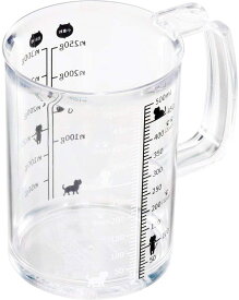 貝印 Nyammy(ニャミー)　ねこの計量カップ(500ml) DH2728（ シンプル キッチン ツール 用品 おしゃれ キャンプ 便利 グッズ 台所 調理 料理 計量 器具 小物 道具 計る ）