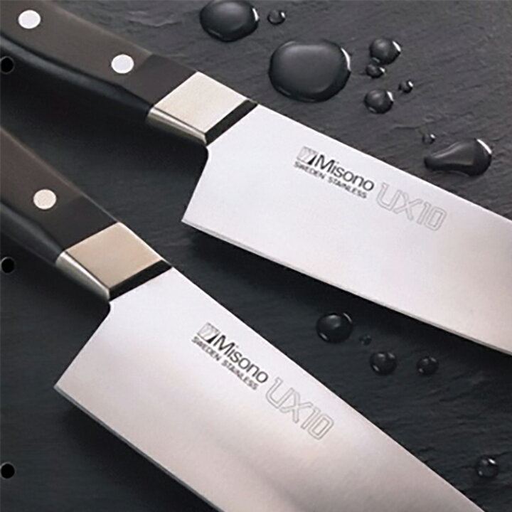 楽天市場】ミソノ UX10 ツバ付牛刀210mm NO.712 ( misono 日本製 